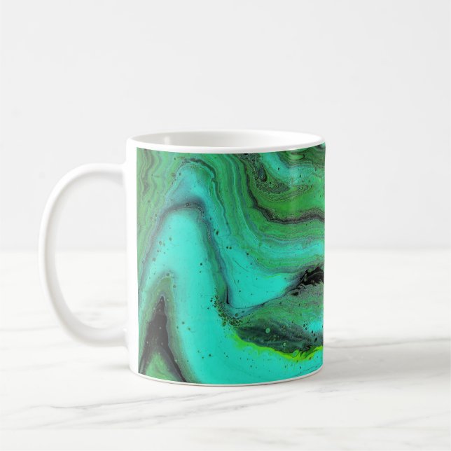 La Dee Dah 2 Abstrakter Becher Kaffeetasse (Links)