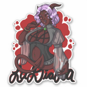 La Diabla Aufkleber