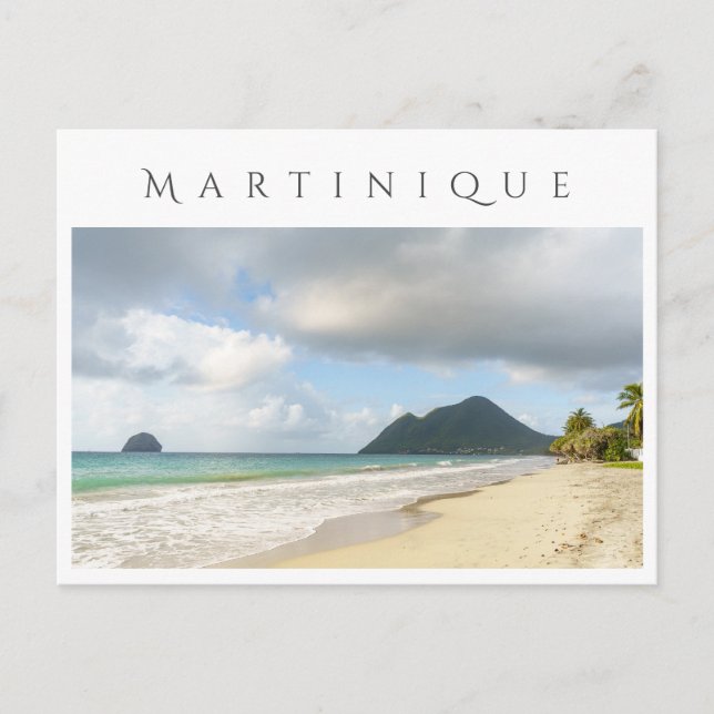 La Diamant, Martinique Reise Postkarte (Vorderseite)