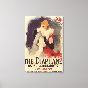 La Diaphane Woman Powdering Face Promo Poster Leinwanddruck