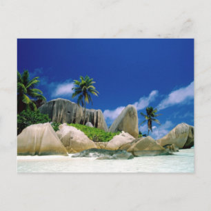 La Digue Islands Postkarte