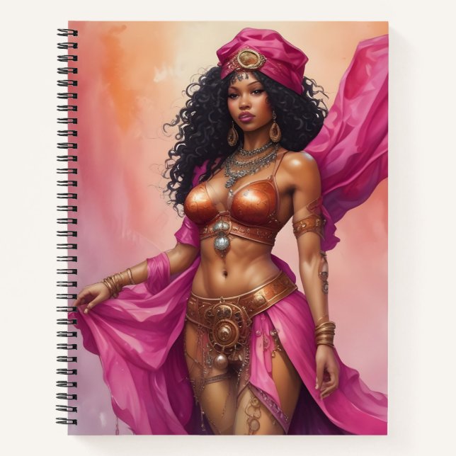 La Diosa de Vapor Notizbuch (Vorderseite)
