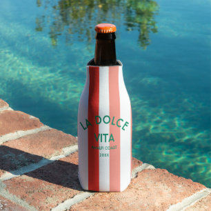 La Dolce Vita Amalfi Küste Cabana Streifen Flaschenkühler
