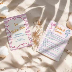 La Dolce Vita Bachelorette Einladung