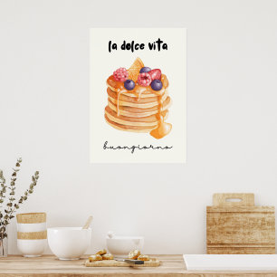 La dolce vita buongiorno poster
