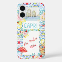 La Dolce Vita Capri Blaue Fliesen Italien