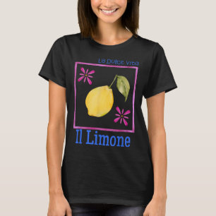 La Dolce Vita Il Limone T-Shirt Italienisches Lemo