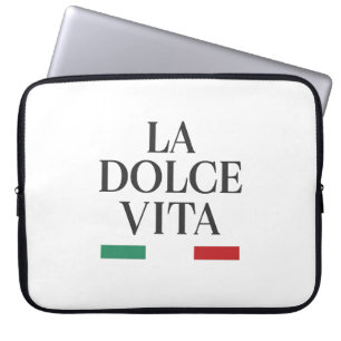 La Dolce Vita Italia Laptop Sleeve