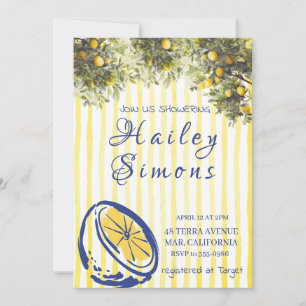 La Dolce Vita Italia Lemon Yellow Einladung