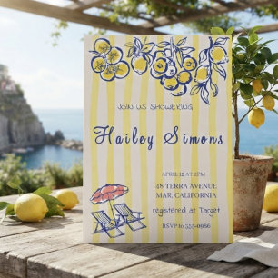 La Dolce Vita Italia Lemon Yellow Einladung