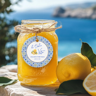 La Dolce Vita Italia Summer Brautparty Geschenkanhänger