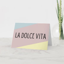 La dolce vita italiana