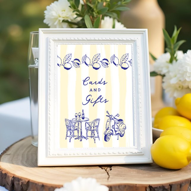 "La Dolce Vita" Italienische Brautparty Cards & Gi Poster (Von Creator hochgeladen)