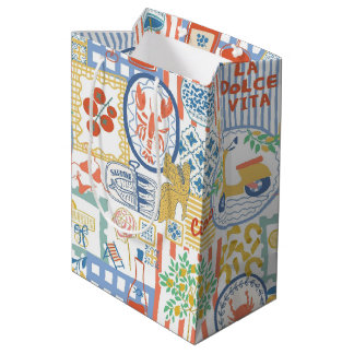 La Dolce Vita Italienische Sommerlemonen Mediterra Mittlere Geschenktüte