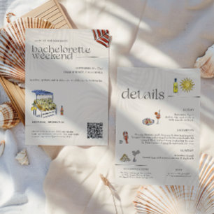 La Dolce Vita   Italienischer Sommer-Bachelorette Einladung