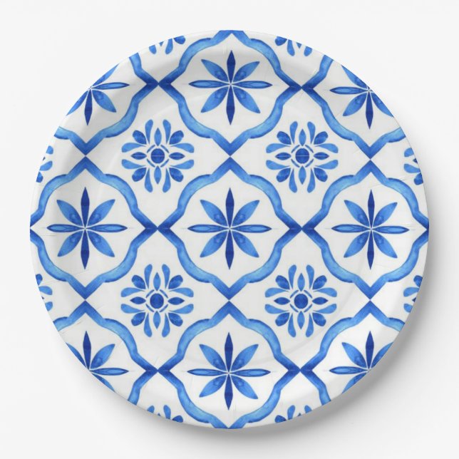 La Dolce Vita Italienischer Sommer Brautparty Pappteller (Vorderseite)