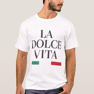 La Dolce Vita Italienischer T - Shirt Männer