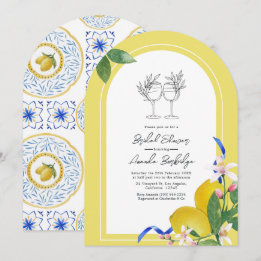 "La Dolce Vita" italienisches Brautparty Einladung