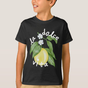 La Dolce Vita La Dolce Bride Italien Lemon Matchin T-Shirt