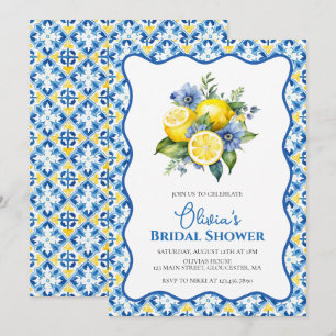 La Dolce Vita Lemon Brautparty Einladung