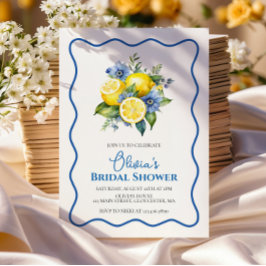 La Dolce Vita Lemon Brautparty Einladung