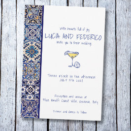 La Dolce Vita Mediterrane Kachel Einladung