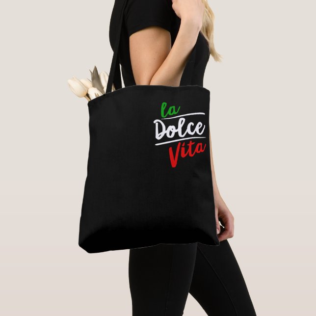 La Dolce Vita Medium All-Over-Print Tote Bag (Von Nahem)