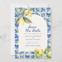 La Dolce Vita Mittelmeer-Limonie Save the Date