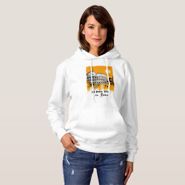 La Dolce Vita - Poster Art Hoodie (Vorne ganz)