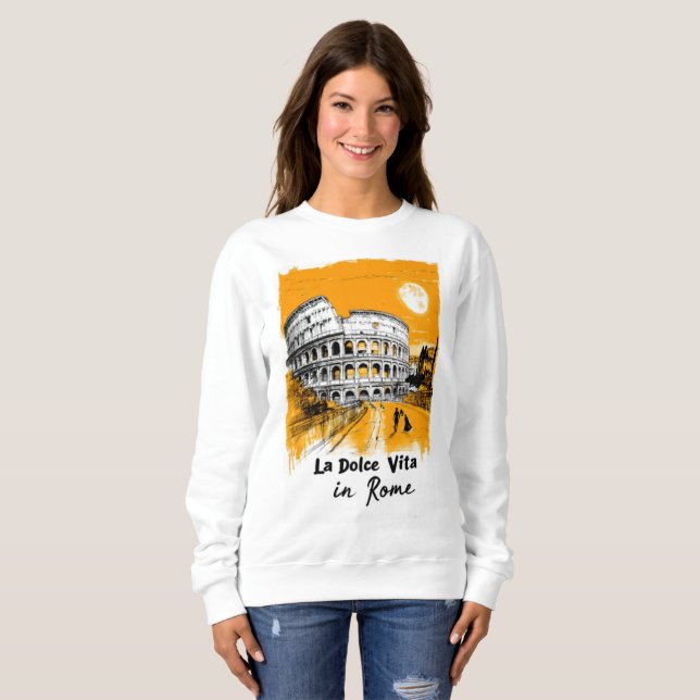 La Dolce Vita - Poster Art Sweatshirt (Vorne ganz)