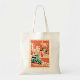 La Dolce Vita Rom Vintage Reisetasche Italien Kuns Tragetasche