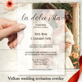 La Dolce Vita Script Elegante Hochzeit in Italien
