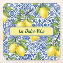La Dolce Vita Sizilien, Limoncello-Party-Dekoratio