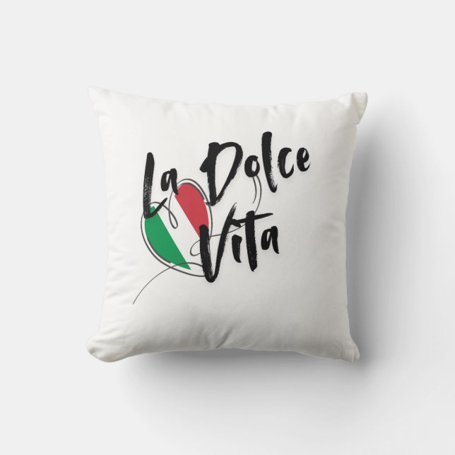 LA DOLCE VITA ,THE ITALIAN SWEET LIFE KISSEN (Vorderseite)
