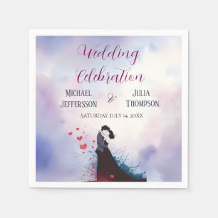 La Dolce Vita Wedding French Inspiration 1940s Serviette