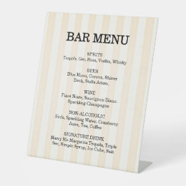 La Dolce Vita Wedding Pedestal Sign Sockelschild