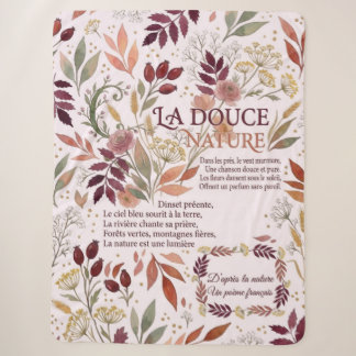 La Douce Nature Sherpa-Decke Sherpadecke