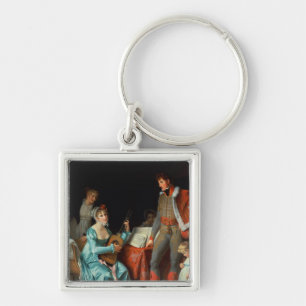 La Duchesse Abrantes und le General Junot Schlüsselanhänger