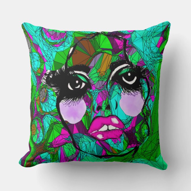 La Face Pillow Kissen (Vorderseite)