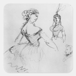 La Fanfarlo Quadratischer Aufkleber