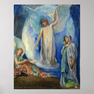 La Farge - Der aufzeichnende Engel Poster