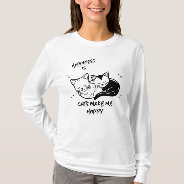 LA FELICIDAD ES T-Shirt (Vorderseite)