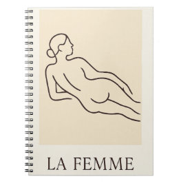 La Femme - Minimalistischer eleganter Planer Notizblock