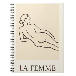 La Femme - Minimalistischer eleganter Planer Notizblock