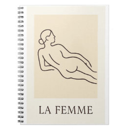 La Femme - Minimalistischer eleganter Planer Notizblock