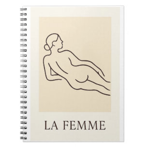 La Femme - Minimalistischer eleganter Planer Notizblock