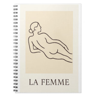 La Femme - Minimalistischer eleganter Planer Notizblock