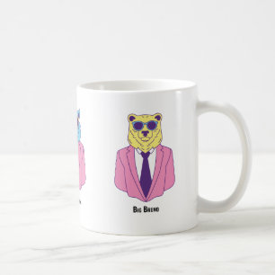 "La Feral Famiglia" - Tierexperiment in Pinks Anzu Kaffeetasse
