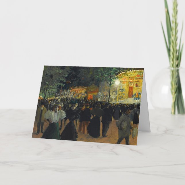 La Fête Foraine | Louis Abel-Truchet Karte (Vorderseite)