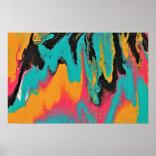 La Fiesta 2 Crazy Colorful Cool Poster Druck